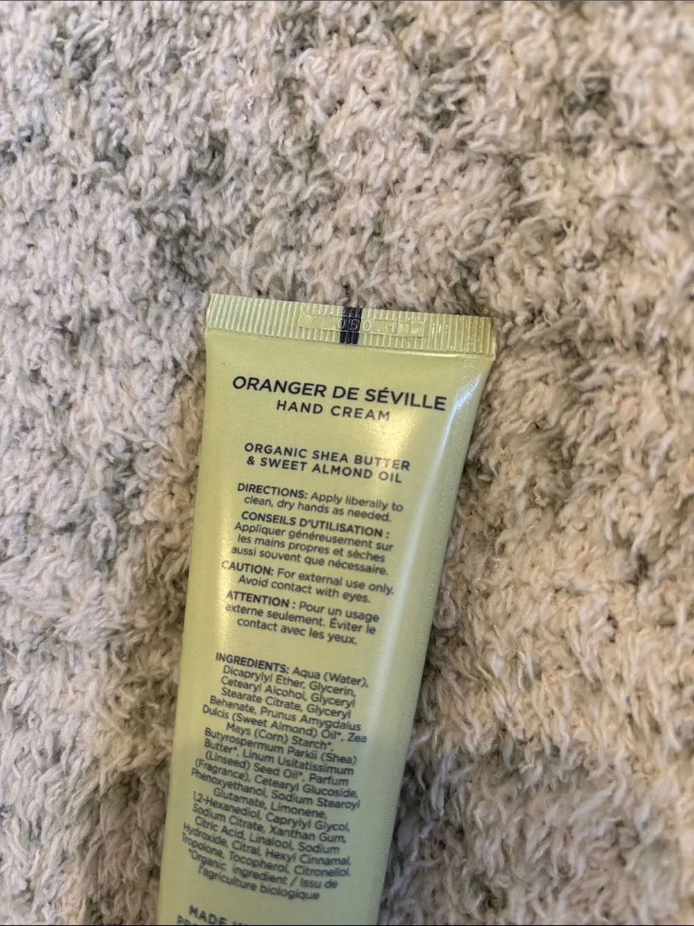 Mistral Oranger de Séville Scented Hand Cream NWT 2oz